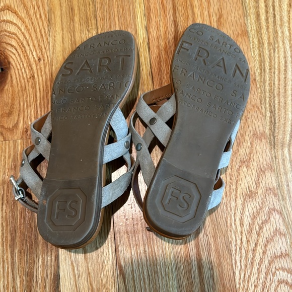 Franco Sarto sandals size 6.5 color gray - Picture 3 of 9